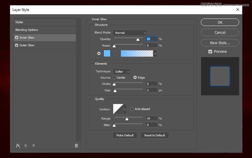 閃電文字:用PS制作閃電特效藝術字