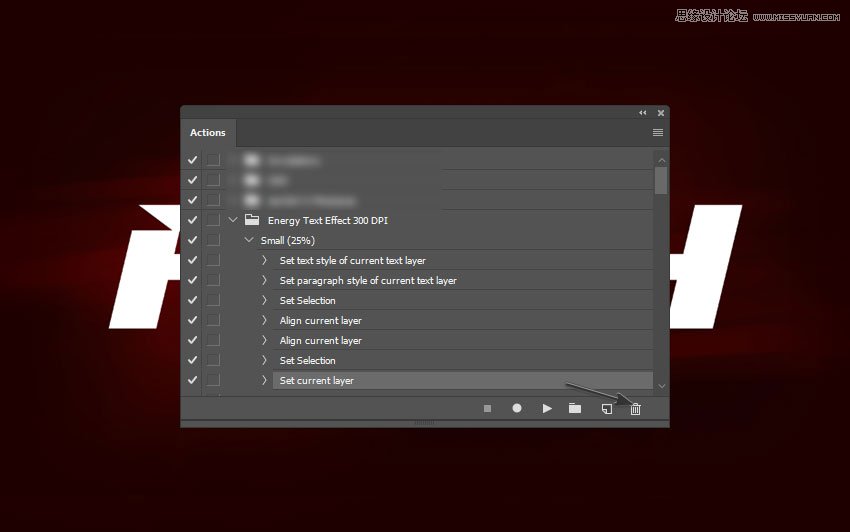閃電文字:用PS制作閃電特效藝術字