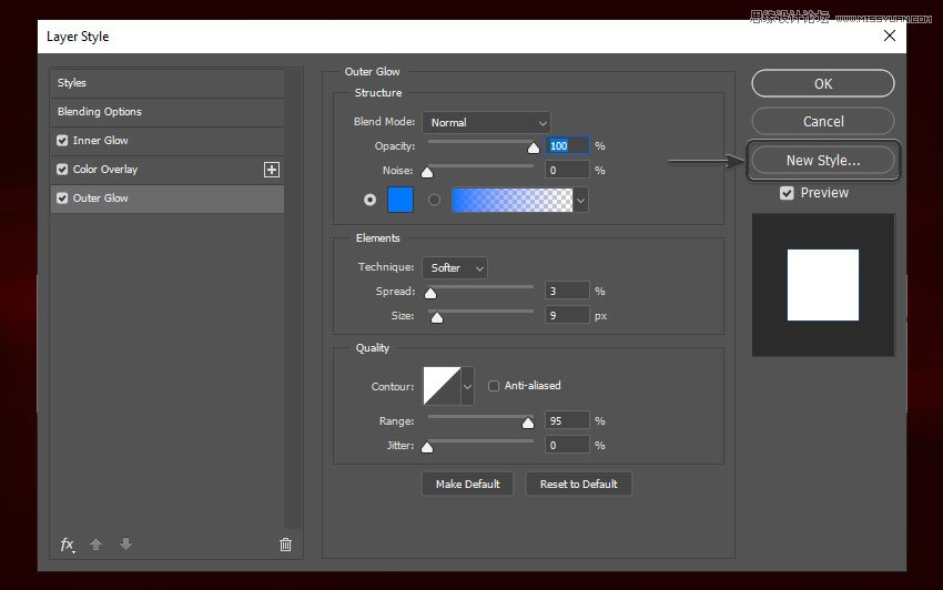 閃電文字:用PS制作閃電特效藝術(shù)字