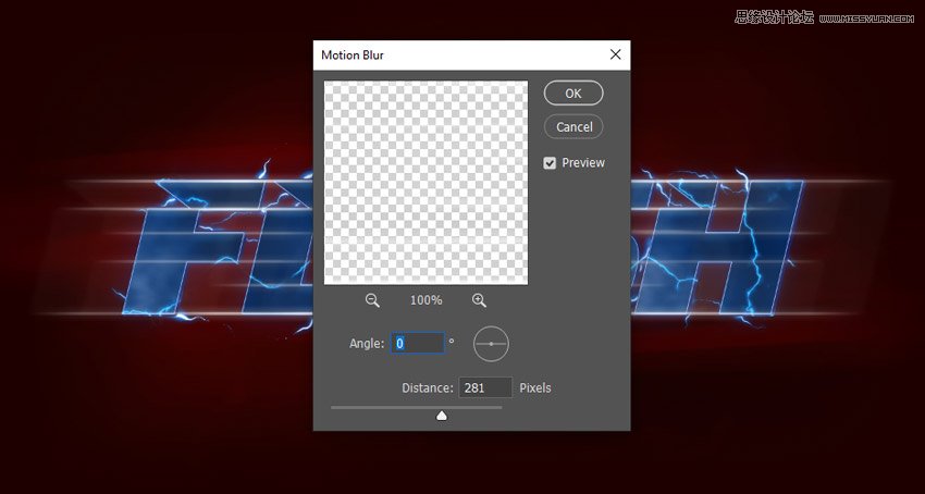 閃電文字:用PS制作閃電特效藝術字