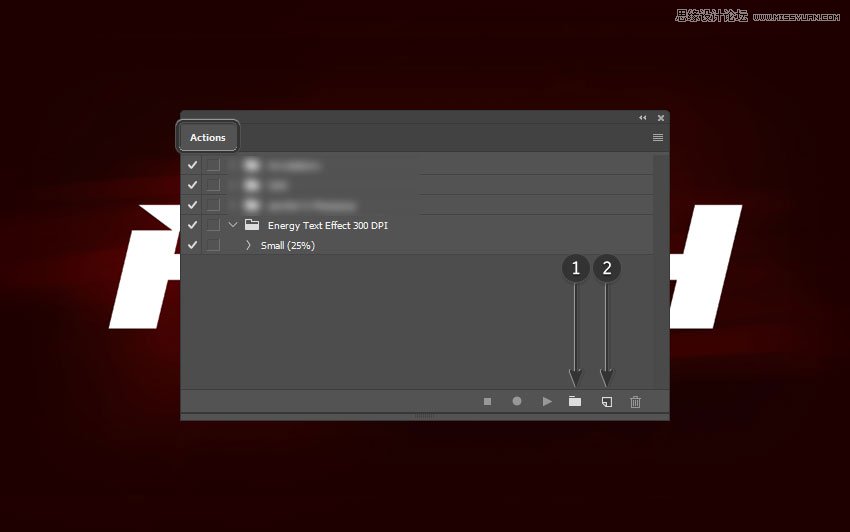 閃電文字:用PS制作閃電特效藝術字