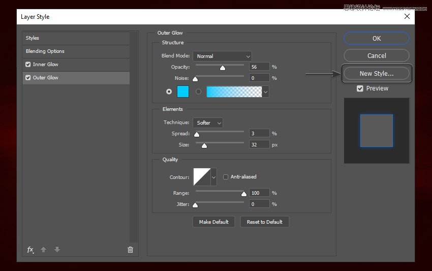 閃電文字:用PS制作閃電特效藝術字