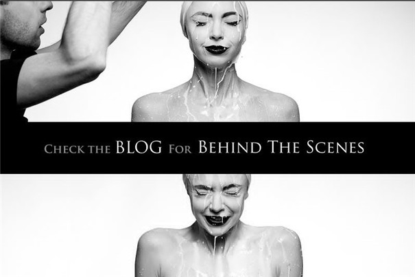 以液體噴濺為主的后期作品設計欣賞