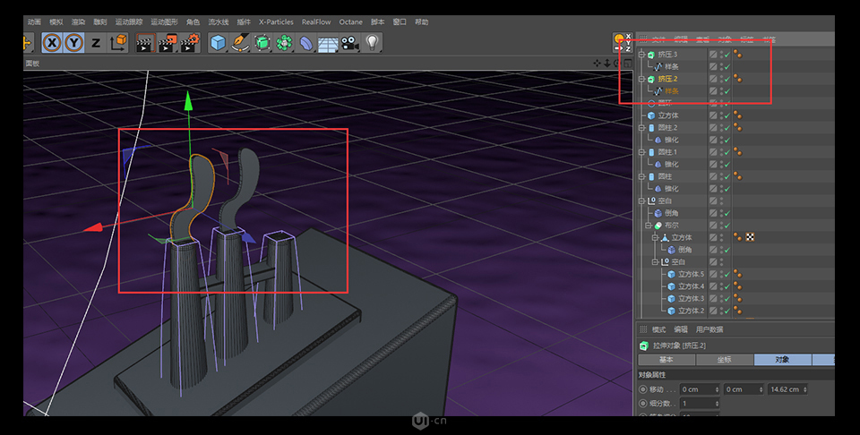 C4D����A(ch��)����3DС���SЧ���D