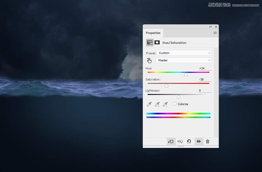 創意合成:用PS合成吞月的魚怪作品