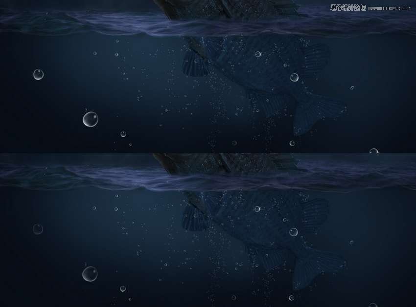 創(chuàng)意合成:用PS合成吞月的魚怪作品