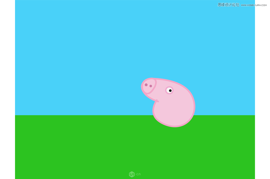 佩奇插畫:用AI繪制卡通風格的小豬佩奇