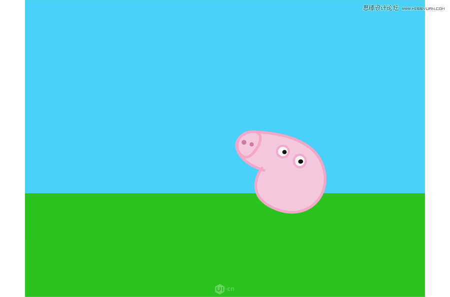 佩奇插畫:用AI繪制卡通風格的小豬佩奇