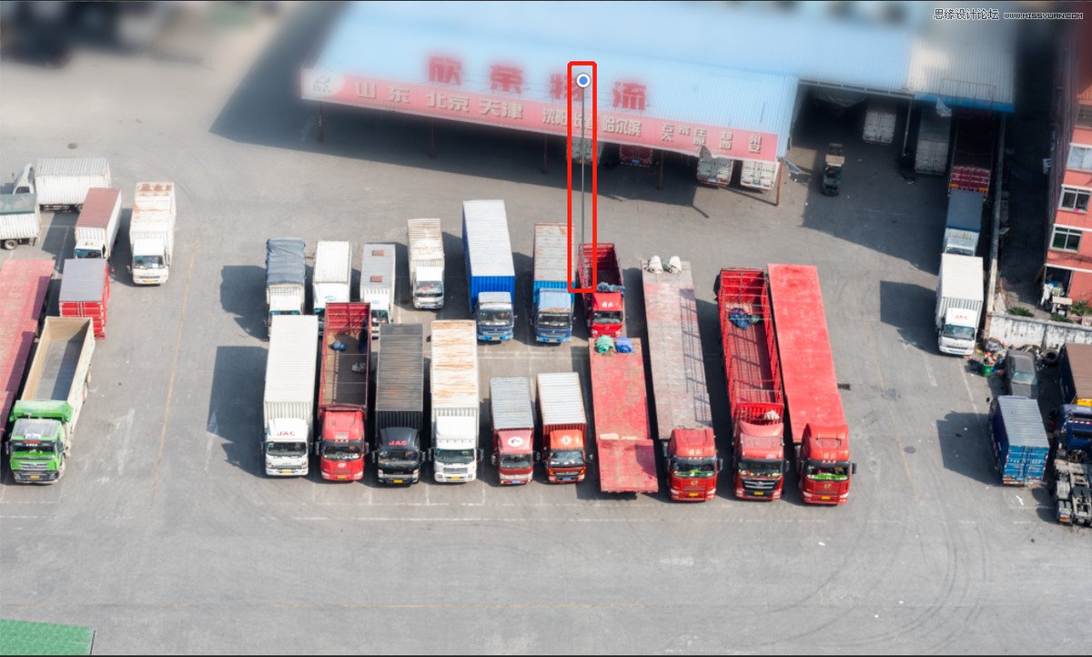 移軸攝影:用PS快速制作移軸效果圖