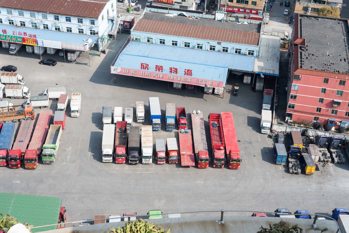 移軸攝影:用PS快速制作移軸效果圖