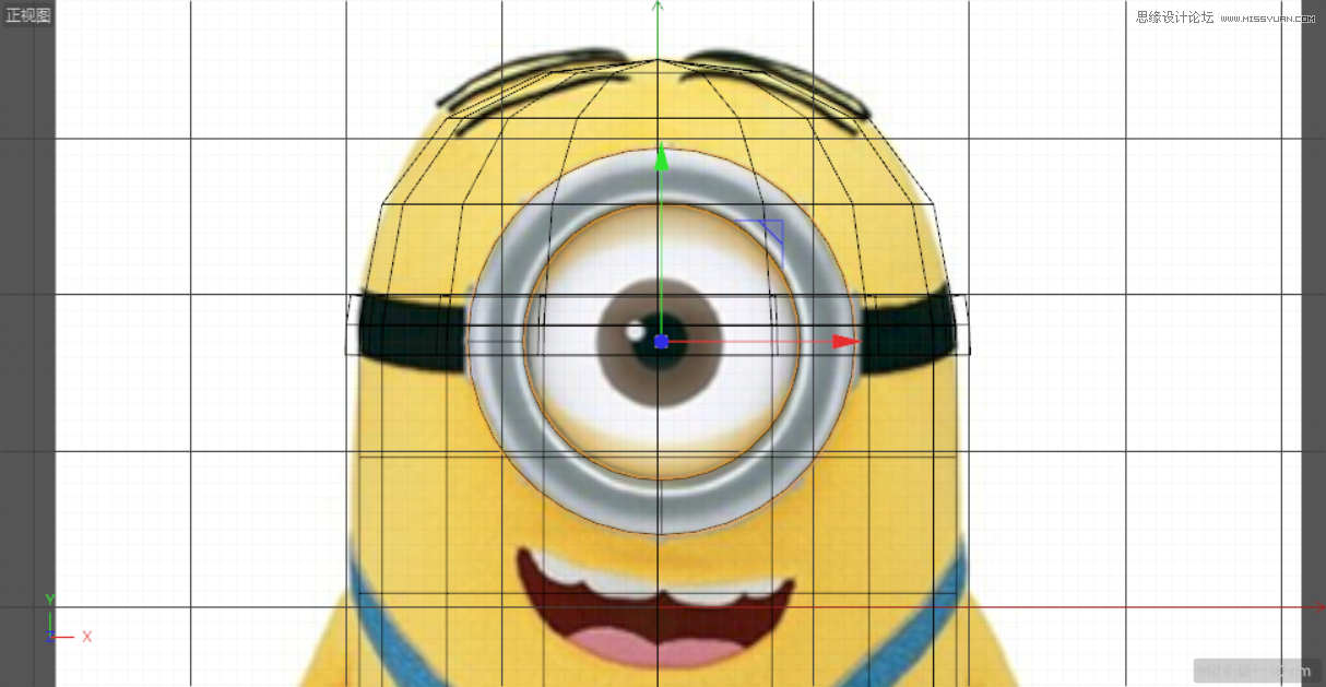 C4D制作呆萌的小黃人建模教程