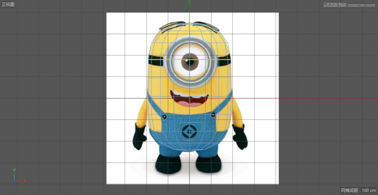C4D制作呆萌的小黃人建模教程
