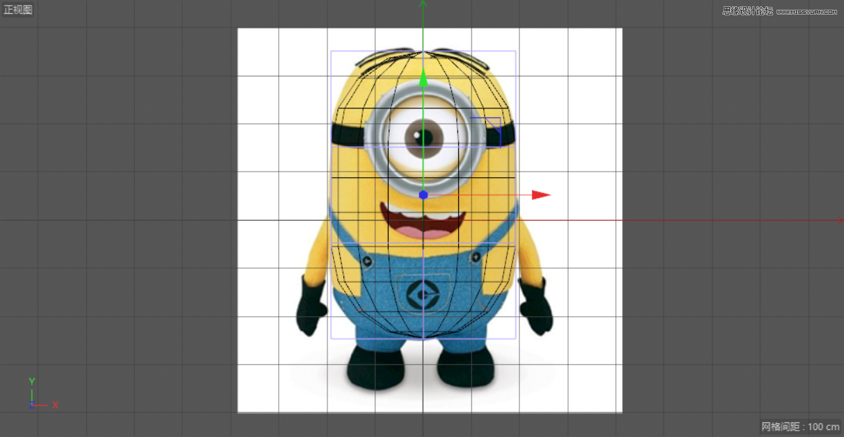 C4D制作呆萌的小黃人建模教程