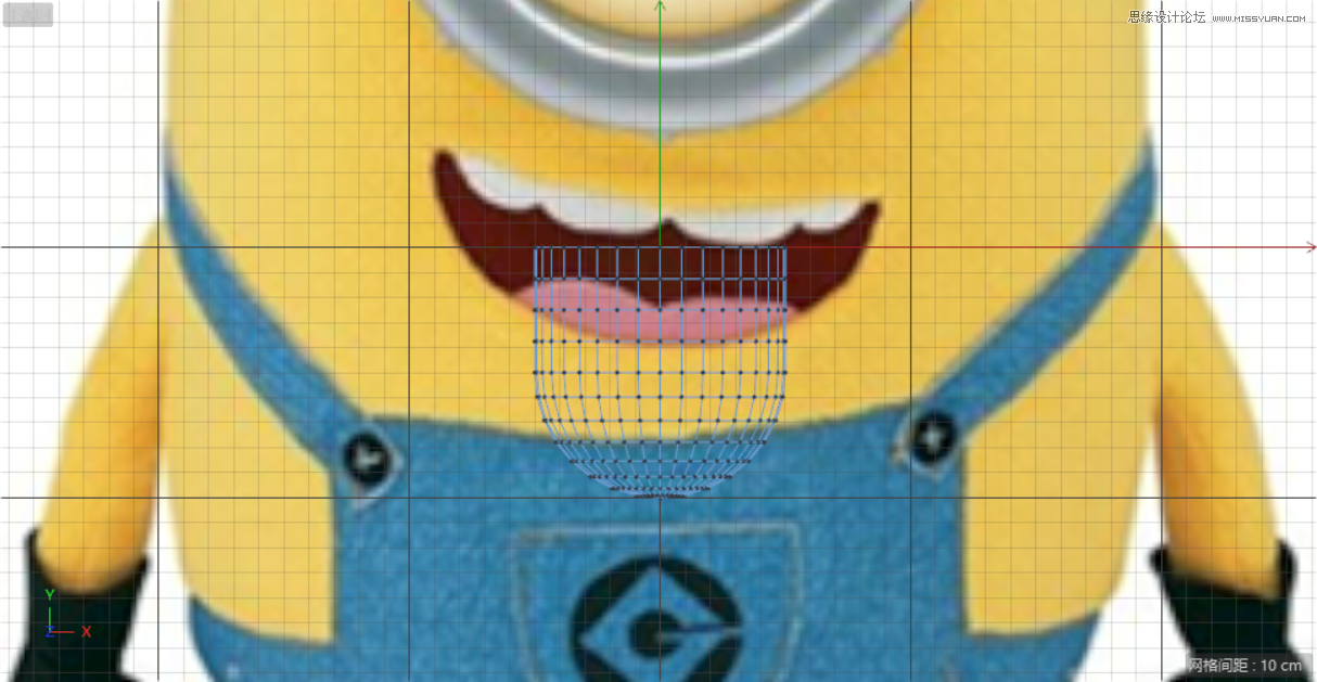 C4D制作呆萌的小黃人建模教程