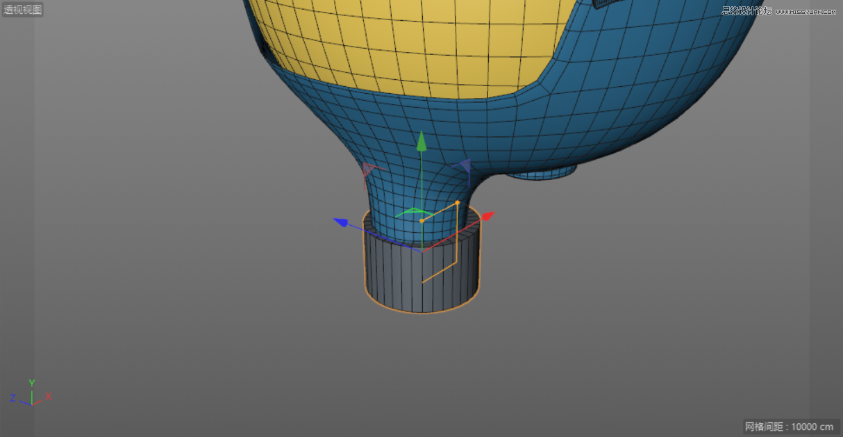 C4D制作呆萌的小黃人建模教程