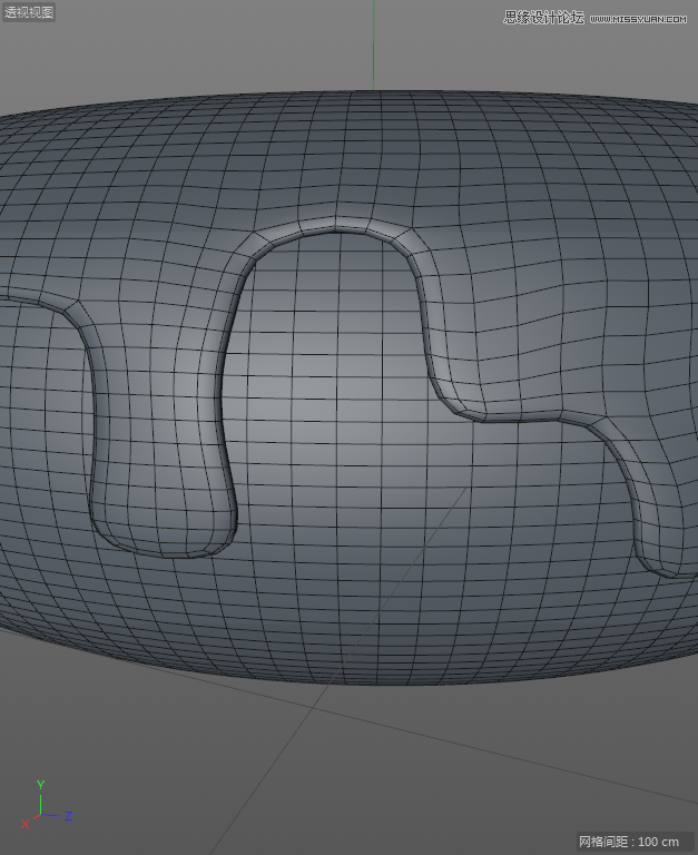 C4DԔ������Ȧ��ʳ�Ľ�ģ����Ⱦ