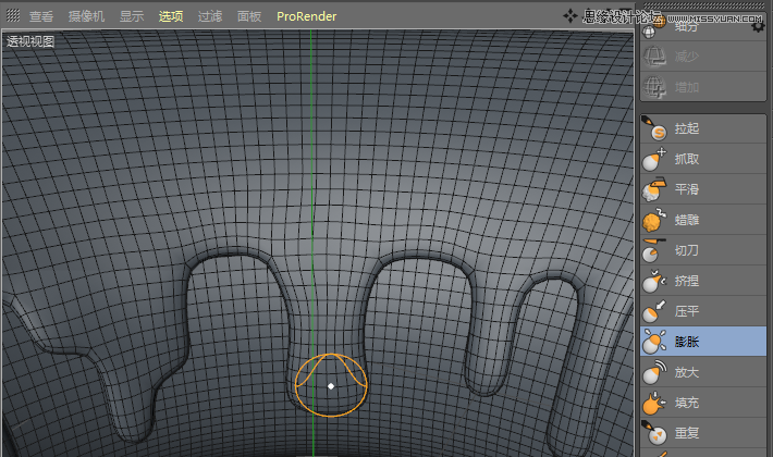 C4DԔ������Ȧ��ʳ�Ľ�ģ����Ⱦ