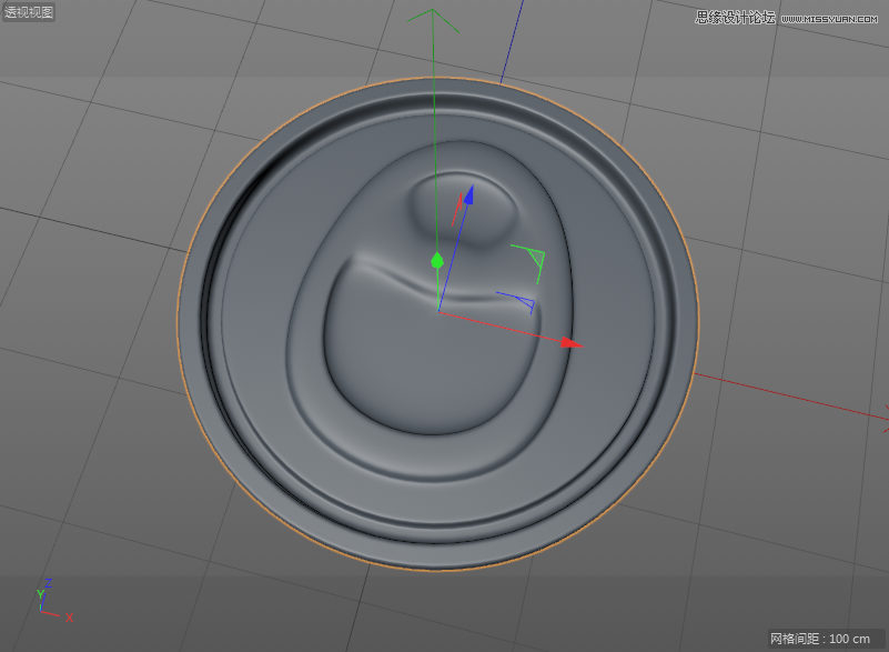 C4D制作逼真的可口可樂易拉罐模型