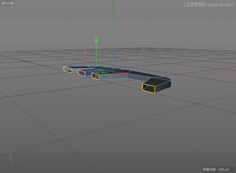 C4D��������Ŀɿڿɘ�������ģ��