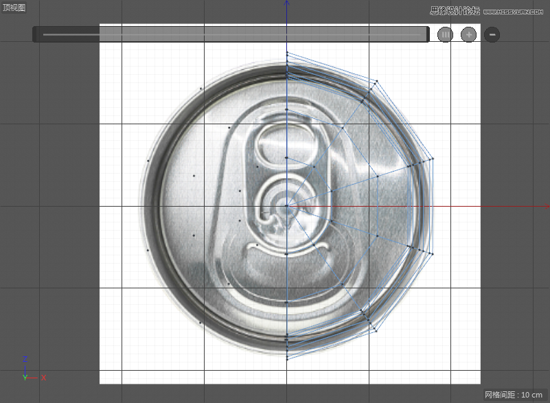 C4D制作逼真的可口可樂易拉罐模型