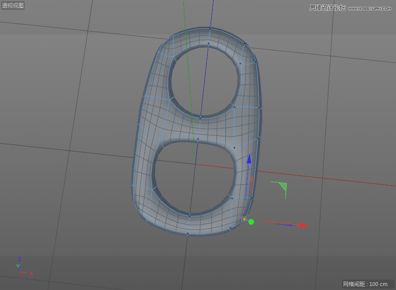 C4D��������Ŀɿڿɘ�������ģ��