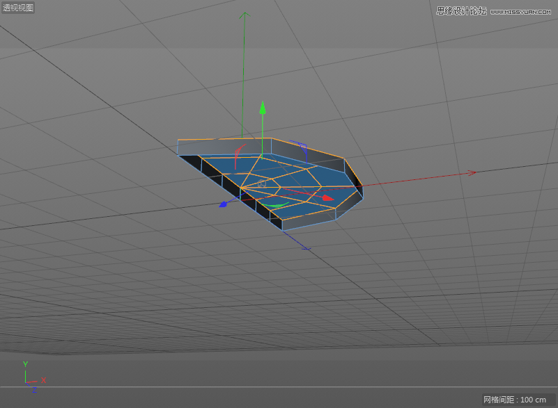C4D��������Ŀɿڿɘ�������ģ��