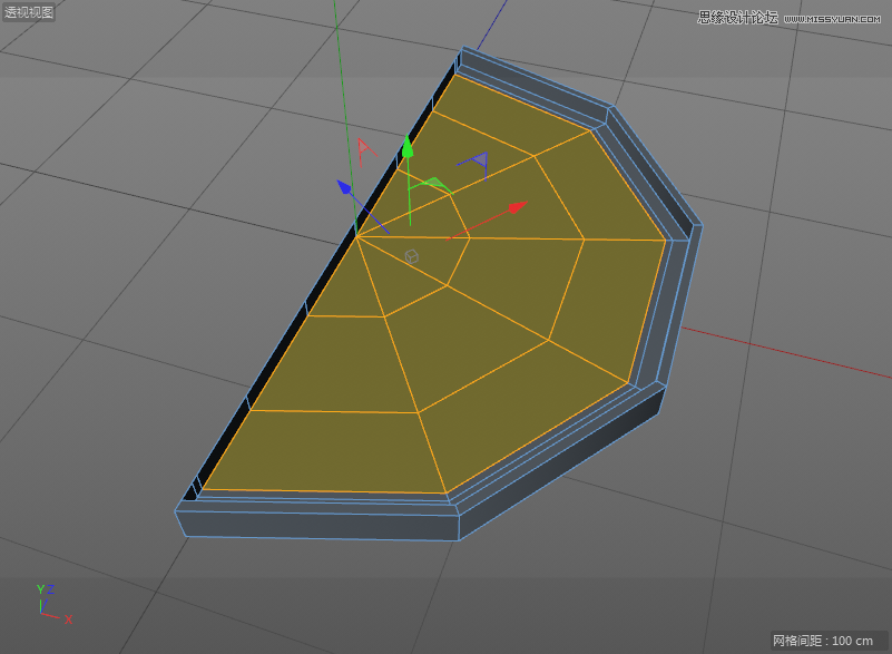 C4D��������Ŀɿڿɘ�������ģ��