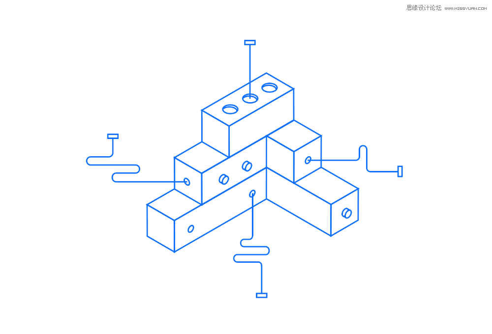 扁平化海報(bào):用AI制作線性風(fēng)格的插畫海報(bào)