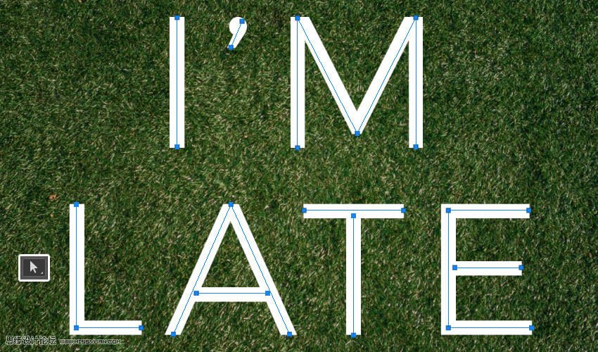 毛茸茸字體:用PS制作動物皮毛藝術字