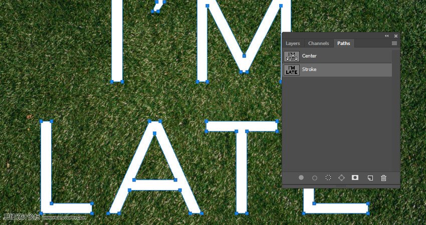毛茸茸字體:用PS制作動物皮毛藝術字