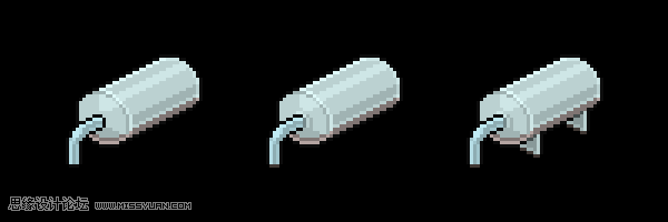 像素工廠:用PS設計等距像素的工廠圖標