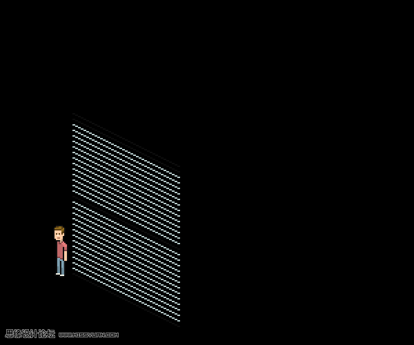 像素工廠:用PS設計等距像素的工廠圖標