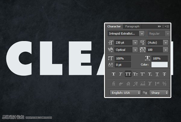 塑料文字:用PS圖層樣式制作塑料藝術字