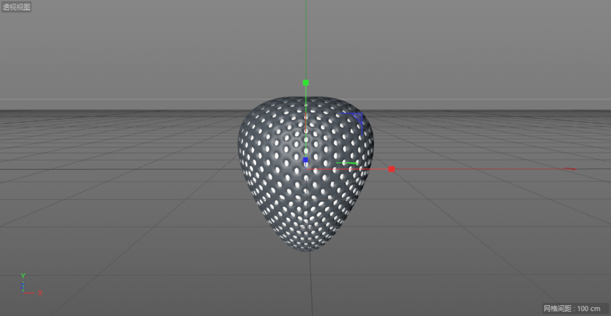 C4D��������Ĳ�ݮ��ģ����Ⱦ