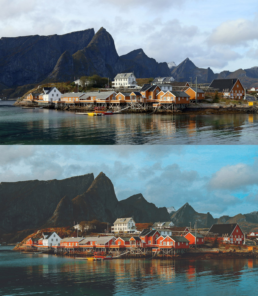 復(fù)古效果:用LR調(diào)出風(fēng)景照片Instagram效果