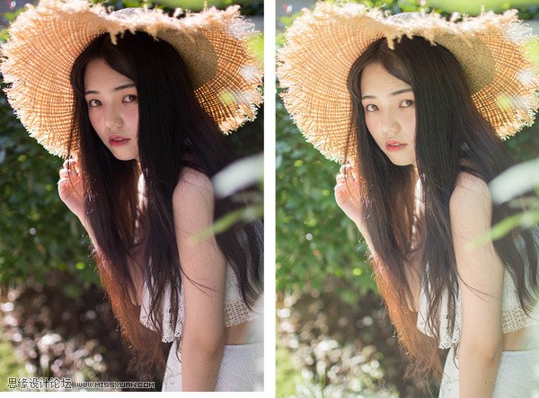 LR教程:調出人像外景質感膠片效果