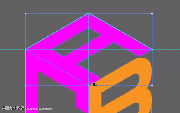 標志設計:用AI制作2.5D風格的LOGO圖標