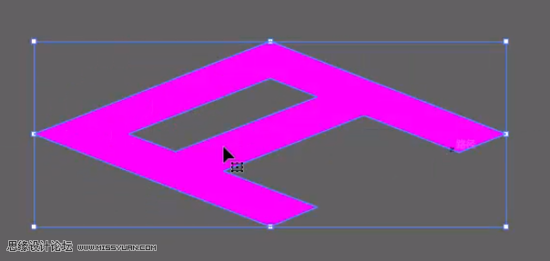 標志設計:用AI制作2.5D風格的LOGO圖標