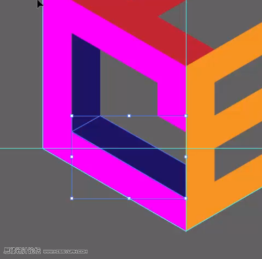 標志設計:用AI制作2.5D風格的LOGO圖標