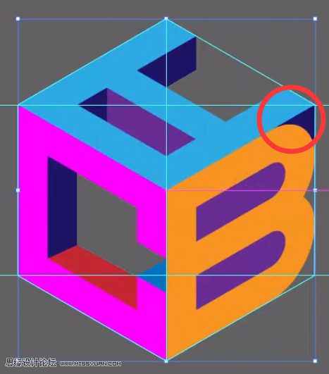 標志設計:用AI制作2.5D風格的LOGO圖標