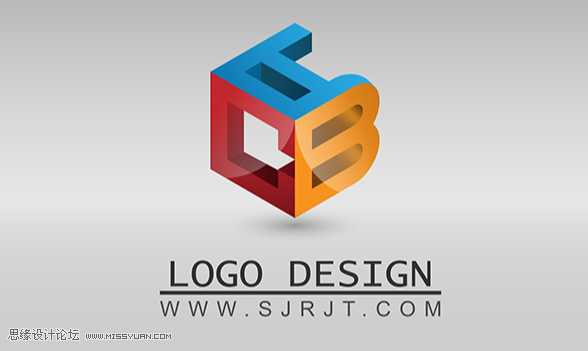 標志設計:用AI制作2.5D風格的LOGO圖標