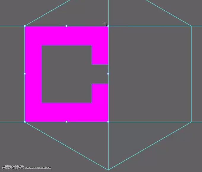 標志設計:用AI制作2.5D風格的LOGO圖標