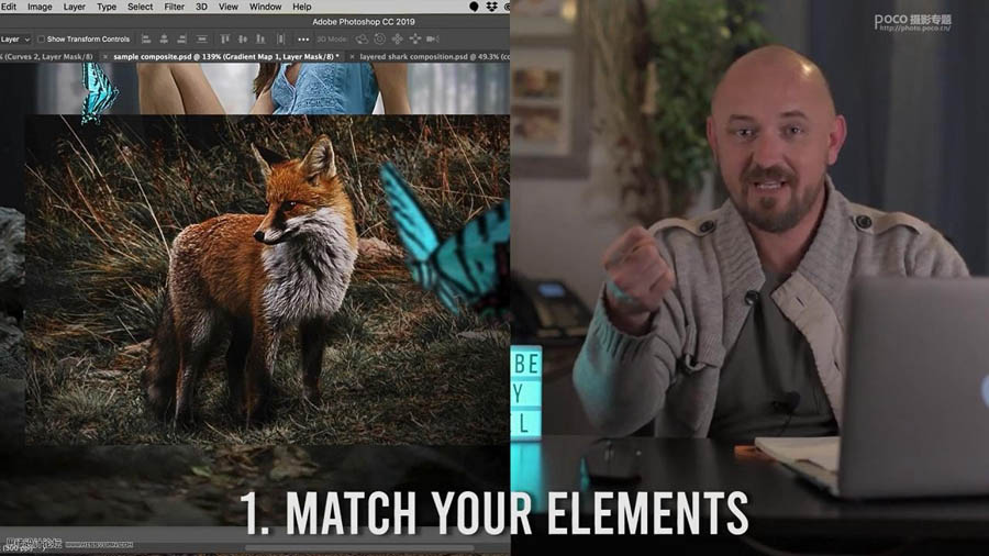 設計請教:如何用PS合成創意的作品