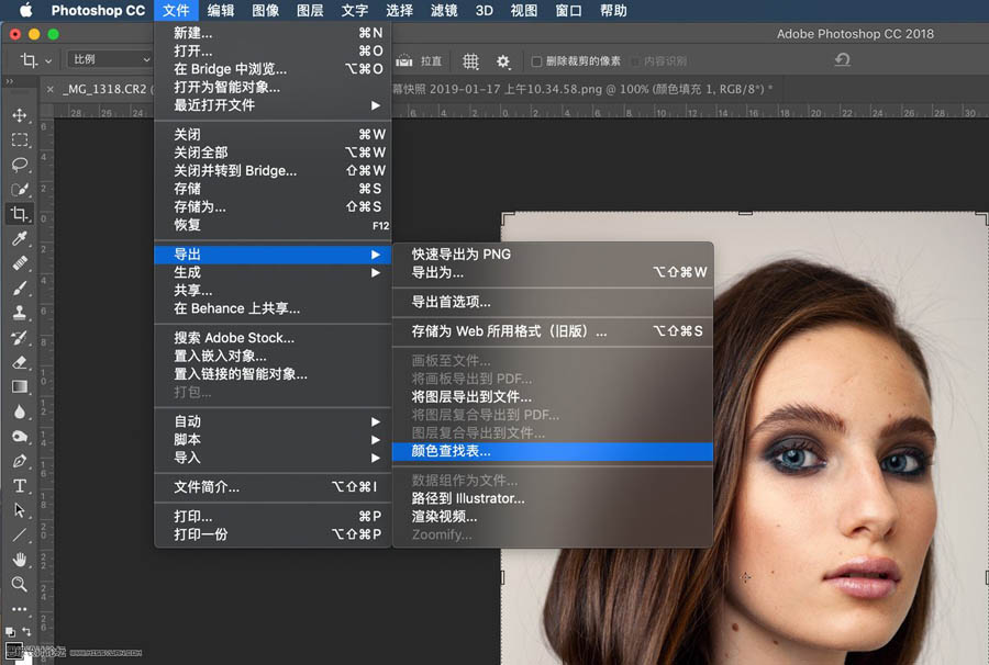 人像調(diào)色:用PS的LUT工具調(diào)整照片色調(diào)