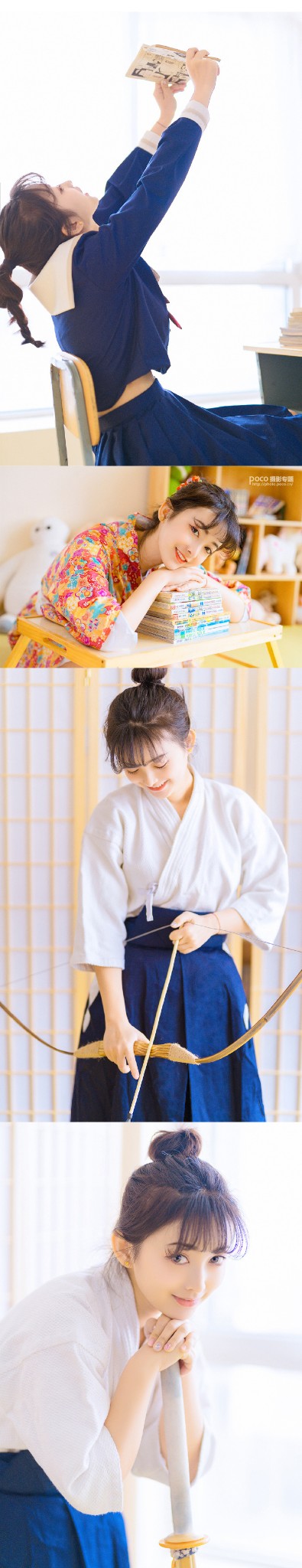 暖色效果:用PS調出少女人像暖色效果