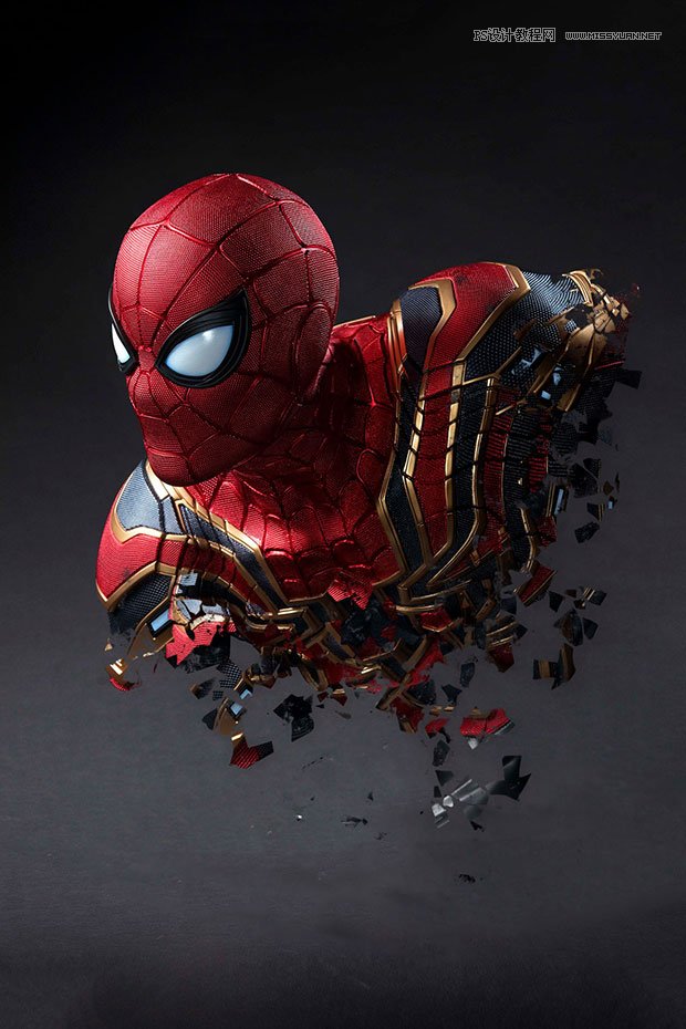 電影海報:用PS制作蜘蛛俠海報效果