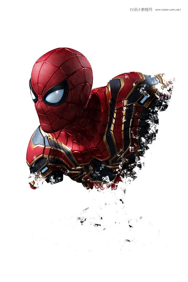 電影海報:用PS制作蜘蛛俠海報效果