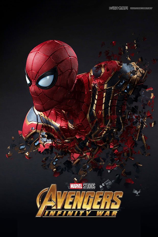 電影海報:用PS制作蜘蛛俠海報效果