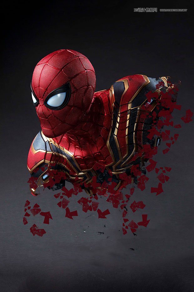 電影海報:用PS制作蜘蛛俠海報效果