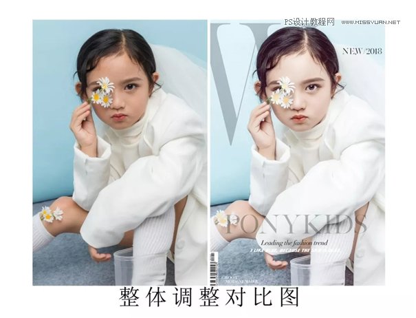 兒童調色:用PS詳解兒童人像的后期技巧